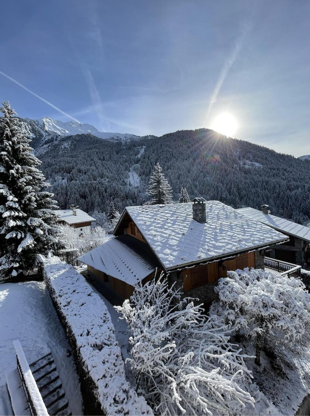 T3 Champagny-En-Vanoise Avec Terrasse Plein Sud La Plagne Exterior foto